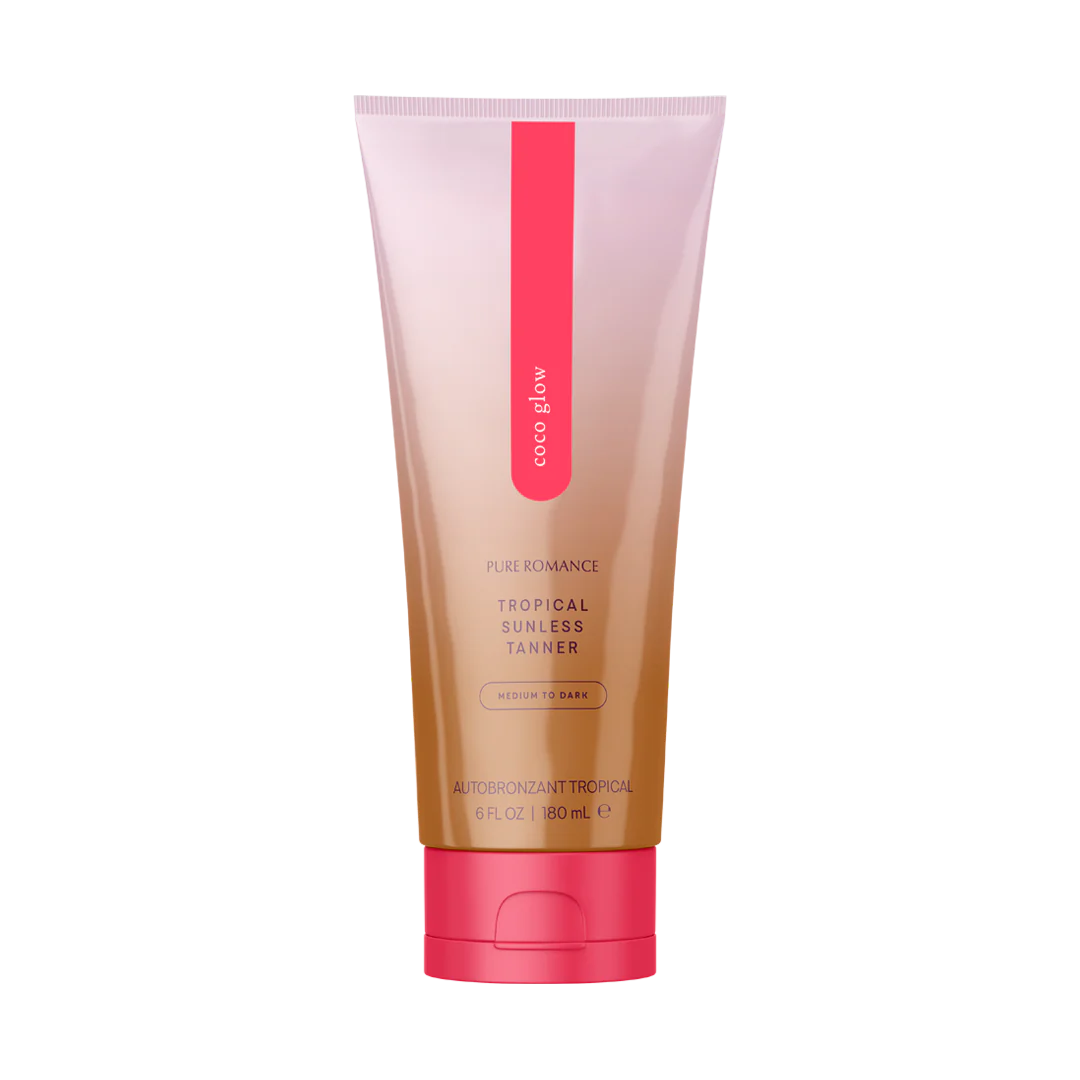 Pure Romance Coco Glow Medium To Dark Sunless Tanner Pure Romance