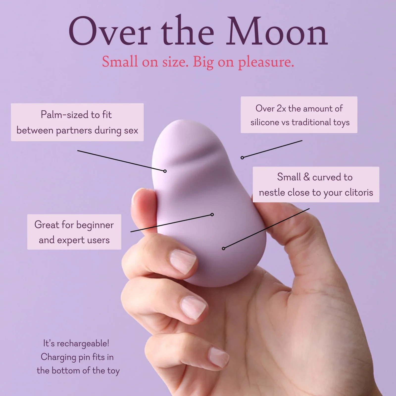 Over the Moon Clitoral Vibrator 2